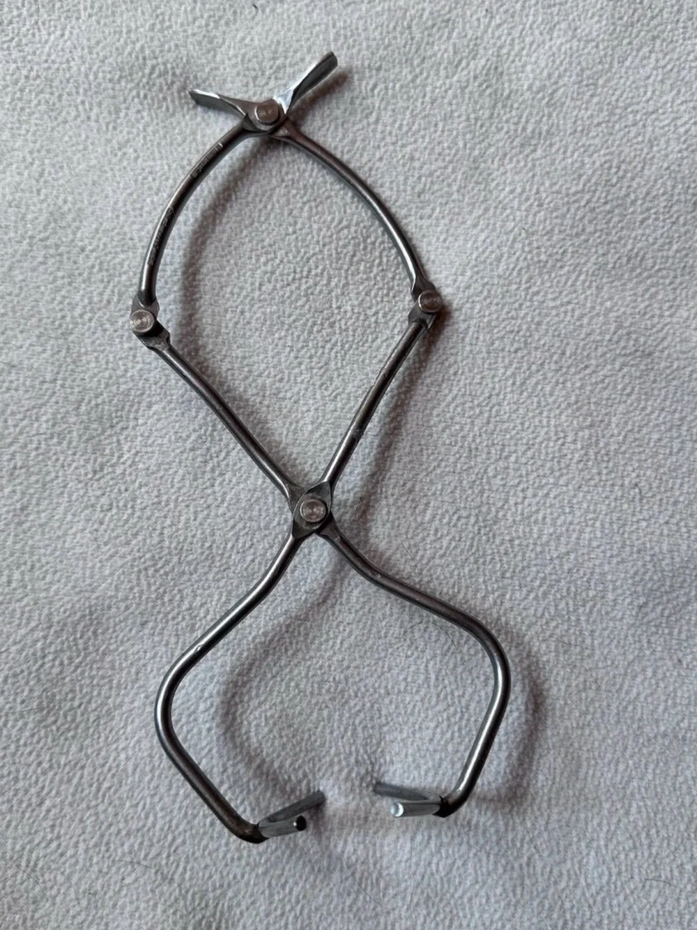 Antique Grip-Tite Safety Canning Jar Lifter Patented Stainless Steel 1919 Era